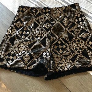 NWT Zara Sequin Shorts